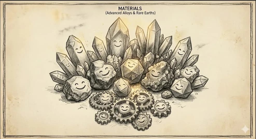 Advanced materials and alloys